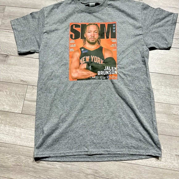 Jalen Brunson Slam t-shirt - Picture 2 of 2